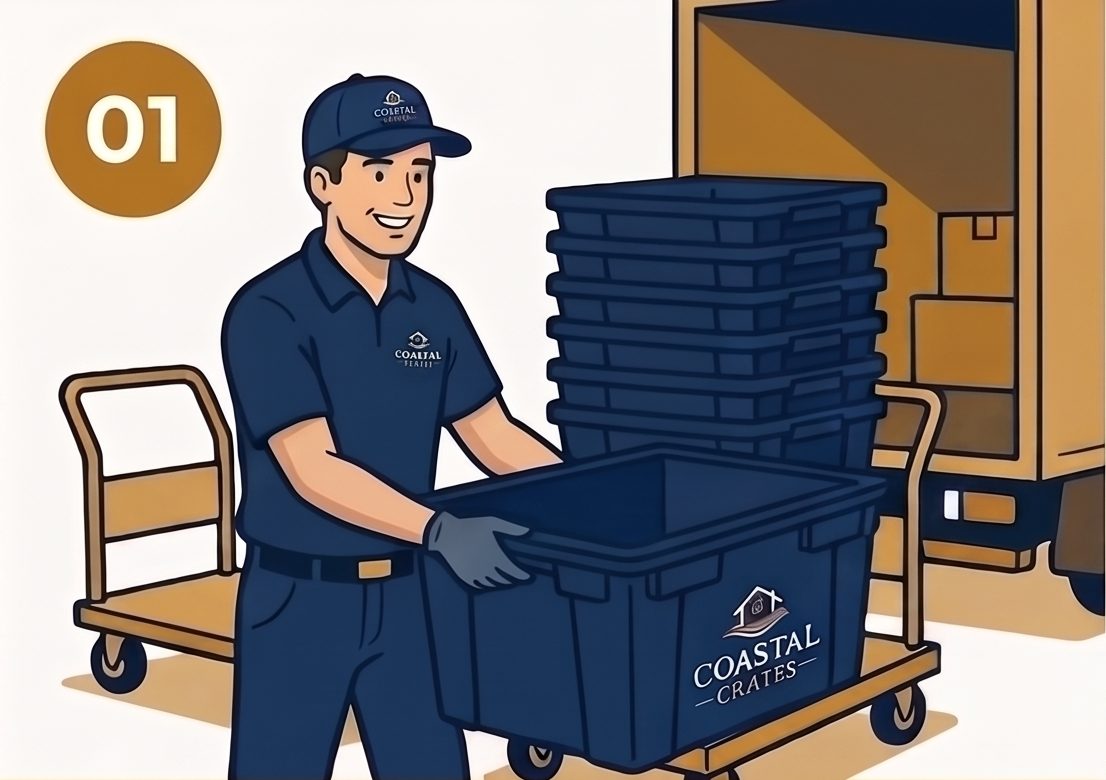 We Deliver Crates to Your Door